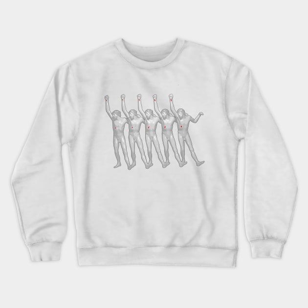 dancing jesus Crewneck Sweatshirt by Jared1084